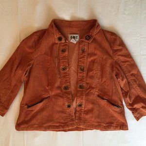 Ginger-Red Corduroy Jacket